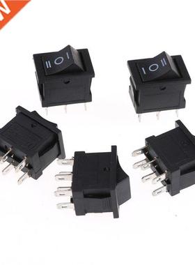 5pcs/lot ON/OFF KCD2 203 6P Boat Rocker Switch 6A/250VAC 10A