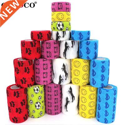 1 Pcs Prnted Medcal Therapy Elastc Bandage Elastoplast 4.