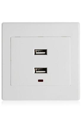 Dual USB Wall Socket Charger AC/DC Power Adapter Plug Outlet