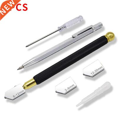 6Pcs/Set Professional Glass Cutter Diamond Tile Carbide Scri