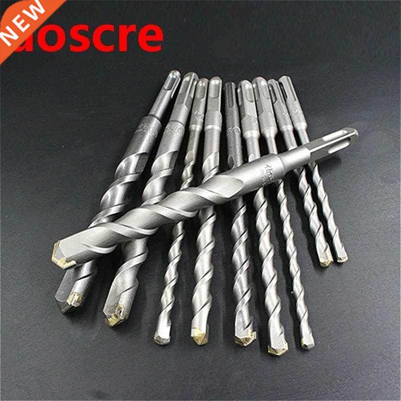 10Pcs/lot 6-25mm*200mm Electric SDS Plus Crosshead Twin Impa