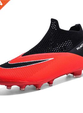 2022 New Kids Boys Big Size 48 Professional Soccer Shoe Clea