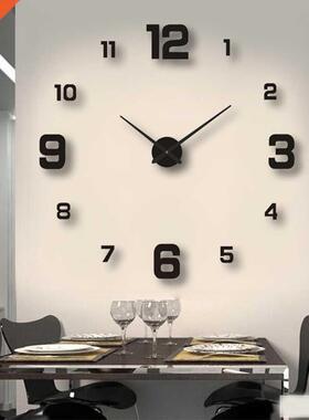 2022 Modern Design Large Wall Clock 3D  Quartz Clocks Fas
