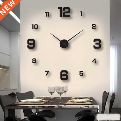 2022 Modern Design Large Wall Clock 3D  Quartz Clocks Fas