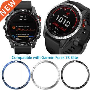 Stainless Steel Bezel for Garmin Fenix 7/7S/7X Watch Metal A