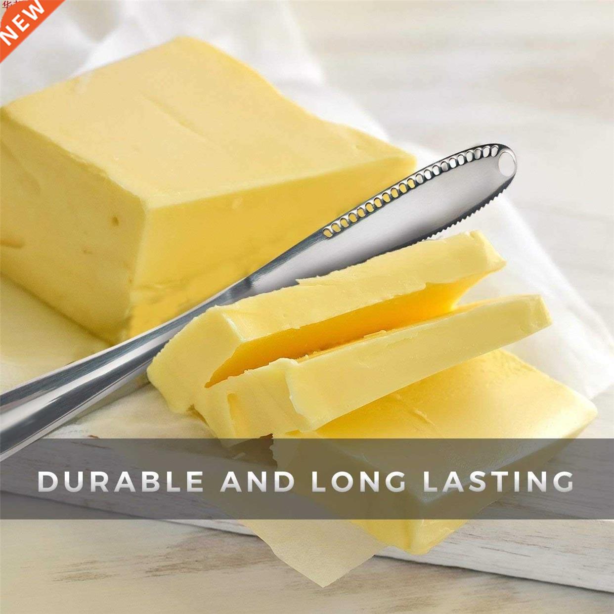 Couteau à beurre de cuisine en acier inoxydable | Cou