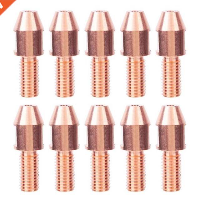 10Pcs Welding Contact Tip Submerged Copper Arc Nozzle Access