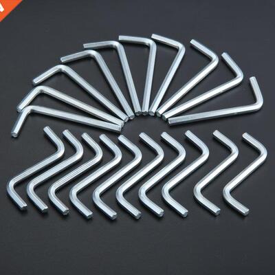10 Pcs L or Z Shaped Hex Hexagon Key Allen Wrench Hand Tool