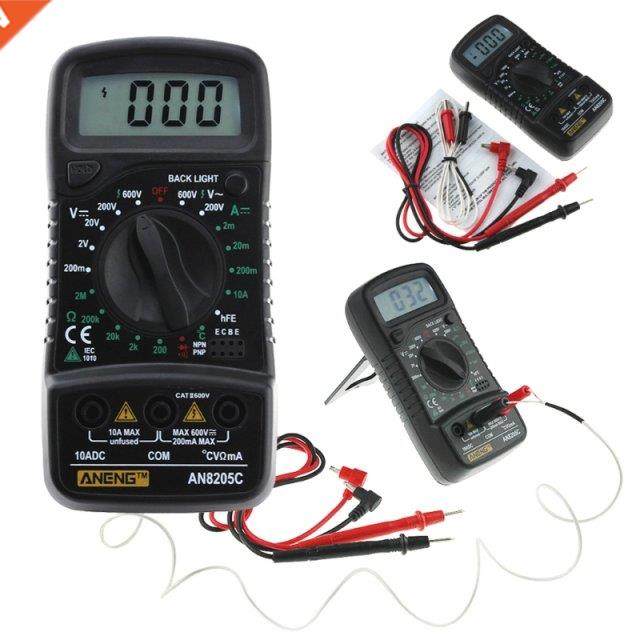 AN8205C Thermometry Digital Multimeter Voltmeter Ammeter AC