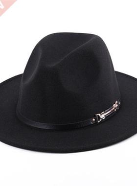 Men's hat Women's cap Jazz Europe and America summer fedoras