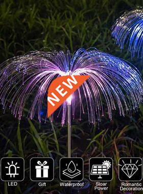 7 Colors Solar Jellyfish Lights LED Garden Lights Outdoor Wi