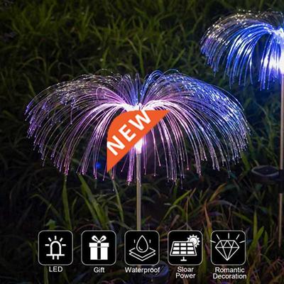 7 Colors Solar Jellyfish Lights LED Garden Lights Outdoor Wi