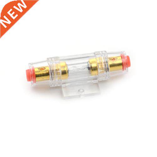 4 Gold Plated Fuse Holder Block Audio In Line AMP Amplifier