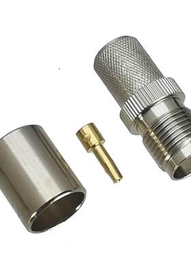 10Pcs Connector TNC Female Jack Crimp RG8 LMR400 RG21 Cable