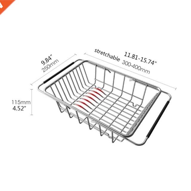 23GB Expandable Dsh Dryng Rack Draner Plate Basket n Sn
