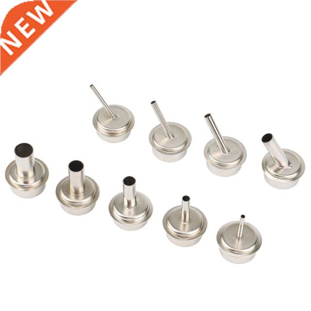 9Pcs 45 Degree Bending Hot Nozzle Replacement Hot Air Nozzle