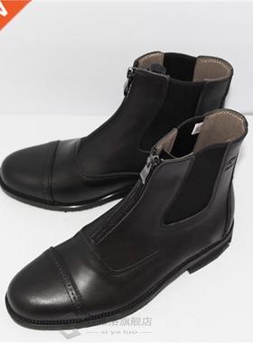 Full Leather Horse Riding Boots 1 Pair Wo Front Zipper Qual