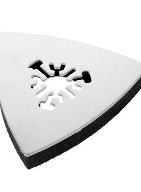 1Pc 80mm Triangular Sanding Pad Oscillating Multi Tools Stai