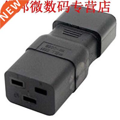 PDU UPS Power IEC Mannelijke C14 om Vrouwelijke C19 Adapter