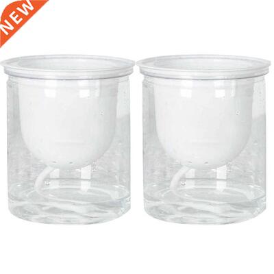 2pcs Watering Planter Transparent Self Watering Plant Flower