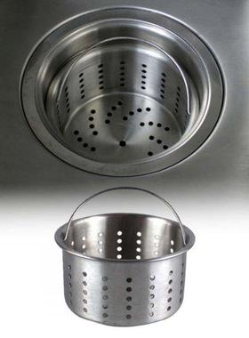 Ktchen Snk Dran Basket Easy Clean Snk Basn Waste Plug 1