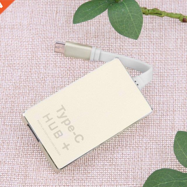 USB 3.1 Type-C Multi Function HUB Micro SD Card 4K Displays
