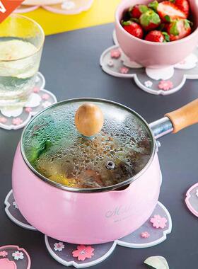 Cherry Blossom Coaster Insulation Mat Non-Slip Mat Household