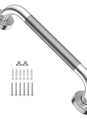 12-Inch Non-Slip Shower Grab Bar Chrome-Plated Stainless Ste