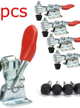 5Pcs Quick Release Toggle Clamp GH-201 Horizontal Toggle Cli
