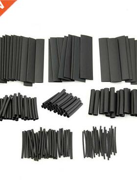 38Weatherproof Heat Shrink Tubes Black Glue Sleeving Glue As