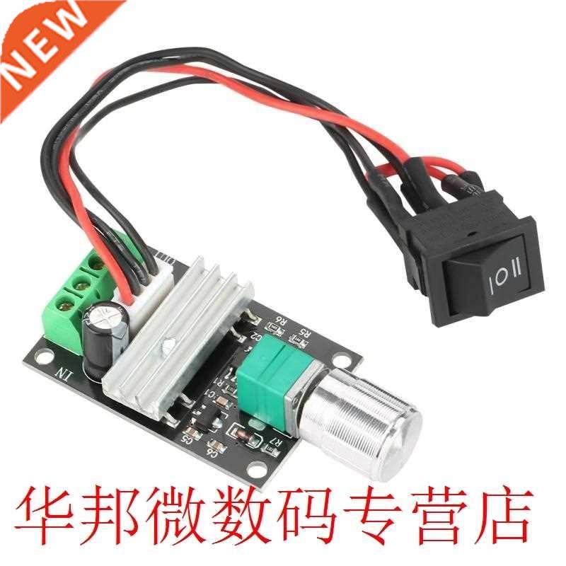 1 Pcs DC 6V 12V 24V PWM Motor Speed Control Reversible Contr