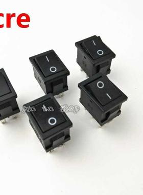 5pcs 2 position rocker switch 6 pins on off snap switch KCD