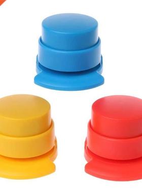 Mini Stapleless Stapler Home Paper Binding Binder Portable F