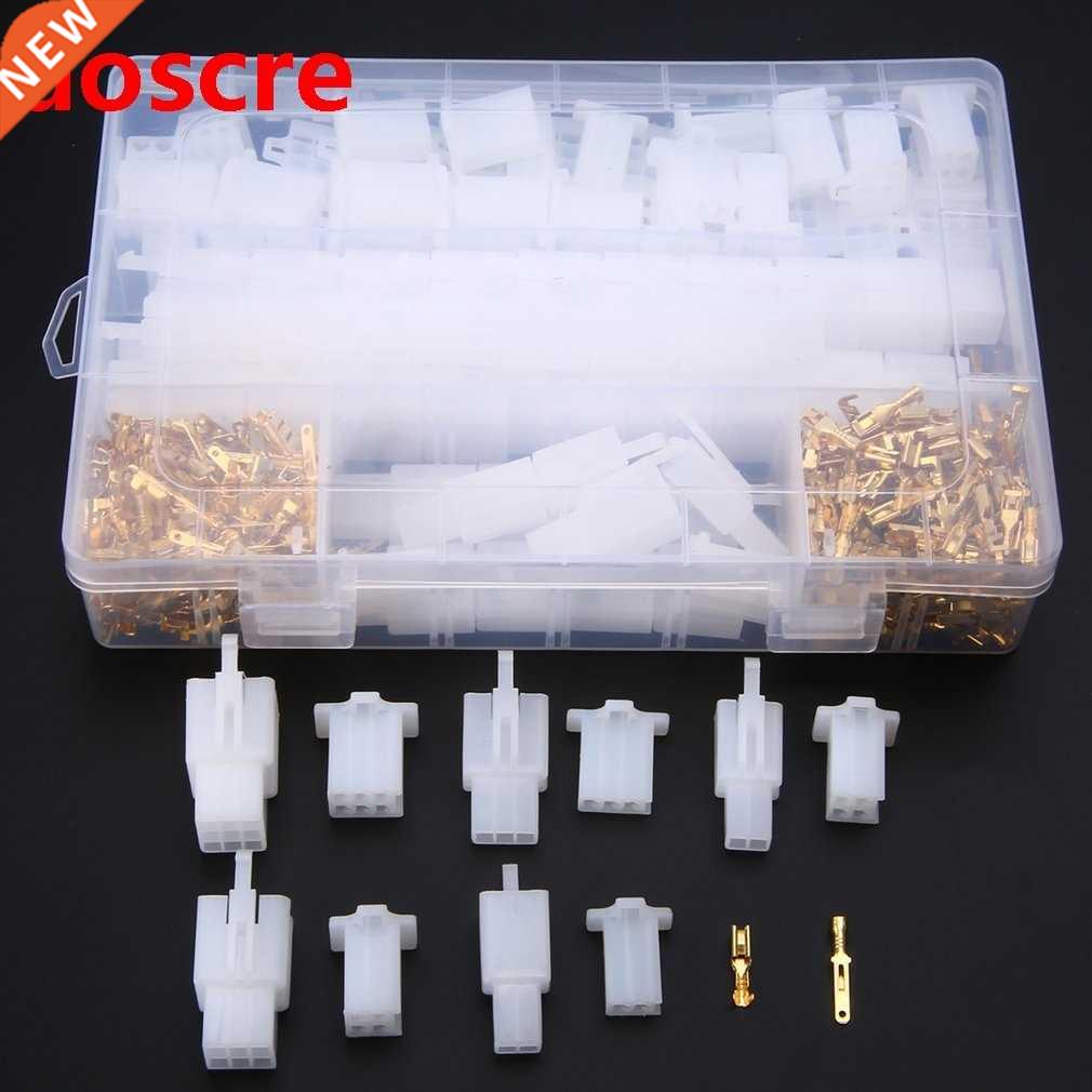 580Pcs 2.8mm 2/3/4/6/9 pin Motorcycle Automotive Electrical