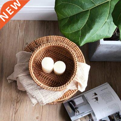 Multipurpose Hand-woven Fruit Storage Basket Vegetable Snack