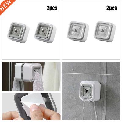 2pcs Towel Holder Sucker Wall Window Bathroom Tool Kitchen S