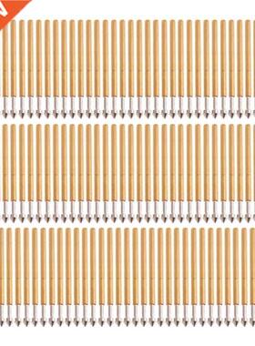 100 Pcs Spring Test Probe Pogo Pin P75-E2 Dia 1.3mm Length 1