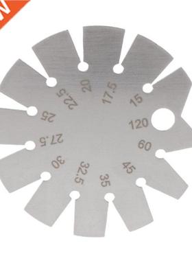 Stainless Steel Bevel Gauge Angle Protractor Range 15°-1