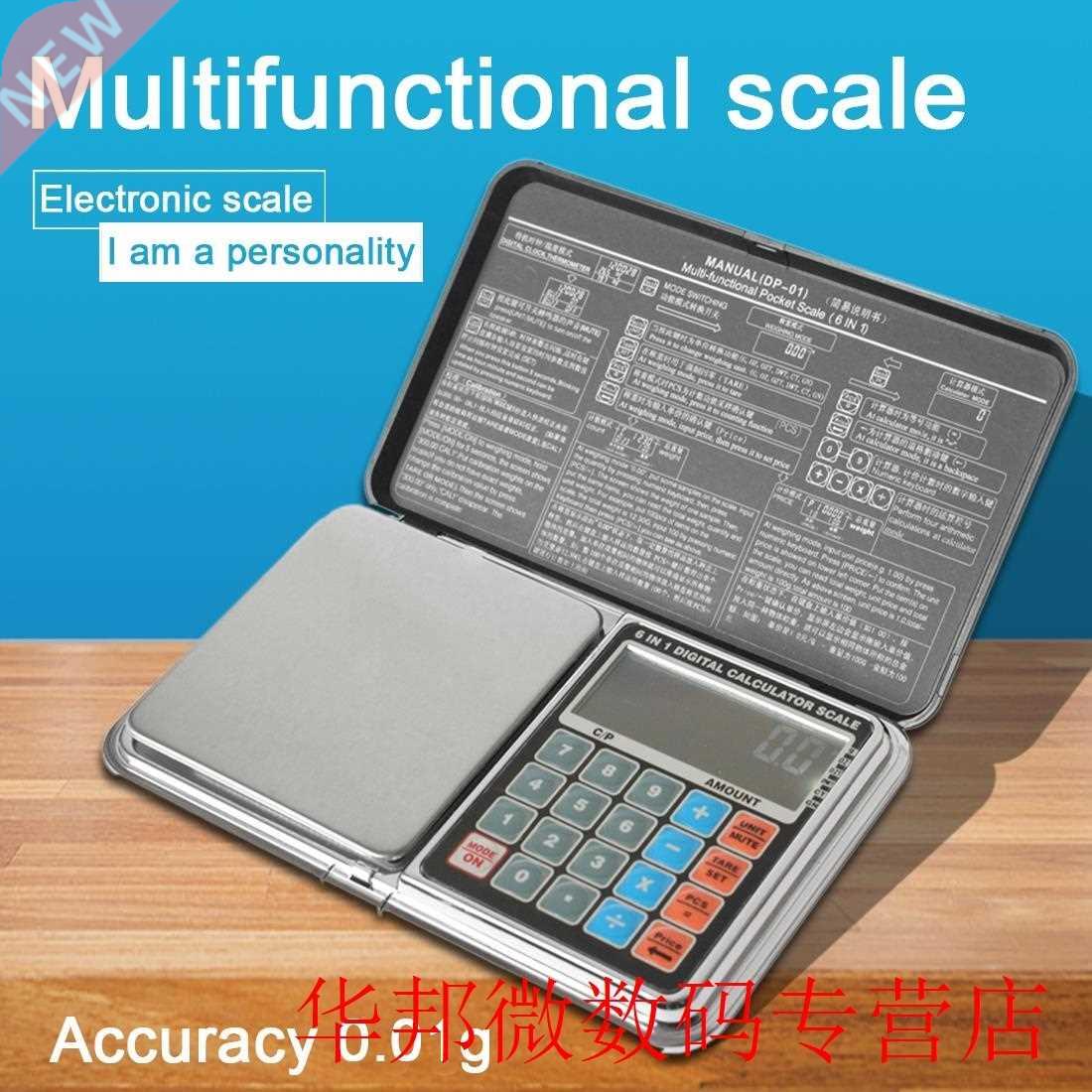 Multifunction Calculation Scale Mini LCD Digital Pocket Scal