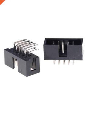 10PCS DC3 10 Pin 2x5Pin Double Row Pitch 2.54mm Double-space