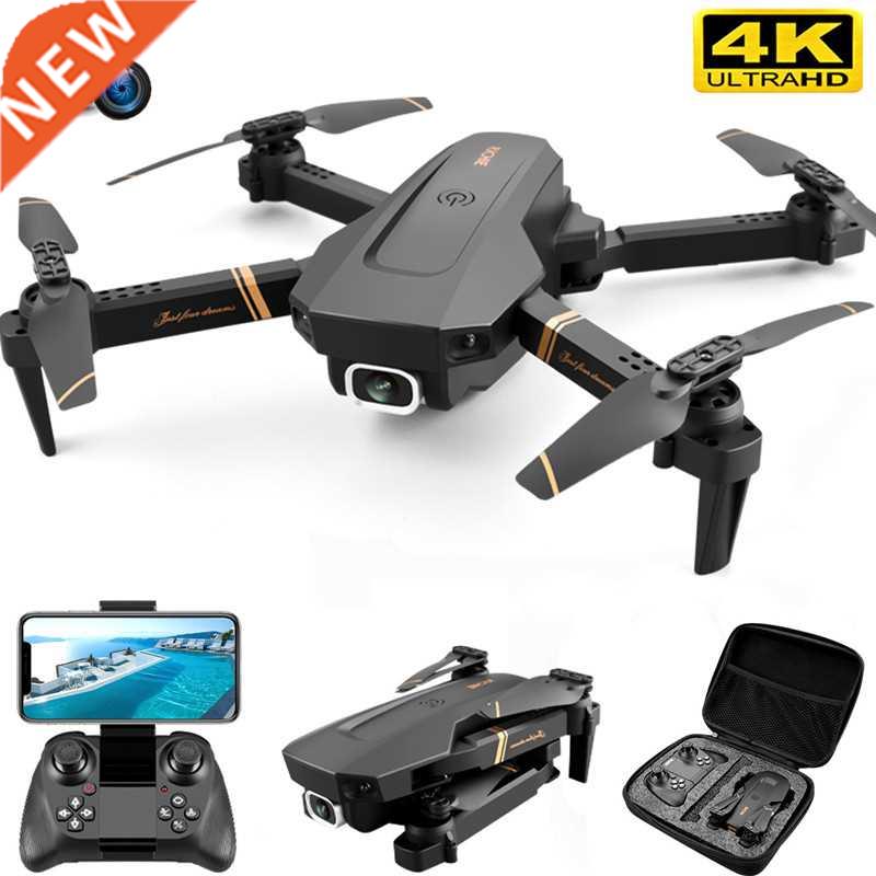 V4 Rc Drone 4k HD Wide Angle Camera 1080P WiFi fpv Drone Dua
