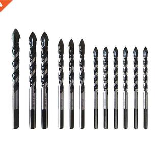 12Pcs Multi Purpose Carbide Tip Drill Bit Set Special Pear H