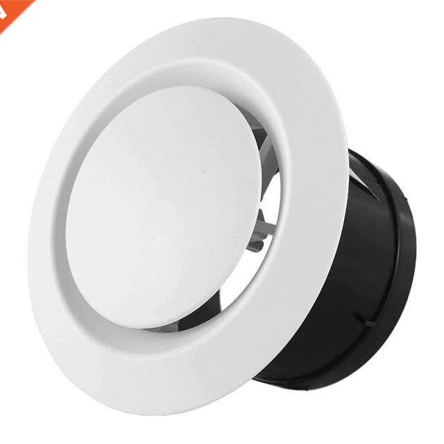 8 Inch Air Vent Covers, ABS Adjustable Soffit Vent, Round Ce