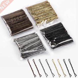 50 Pcs 4 Colors 5cm Hair Clip Lady Hairpins Curly Wavy Grips