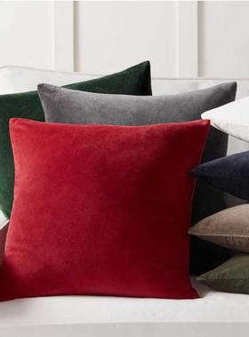 Cushion Cover Velvet Decoration Pillows For Sofa Living Room