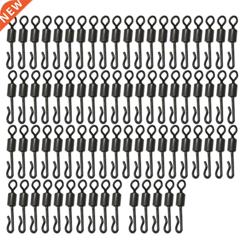 25/75/100pcs Large Long Body Q-Shaped Black Quick Change Swi