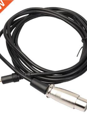 XLR 3 Pin Female to Right Angle 1/8 inch 3.5mm Stereo Jack M