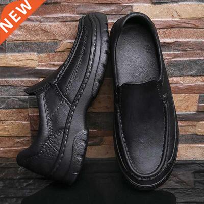 Men Shoes New Non-slip Chef Shoes Lightweight Loafers Waterp