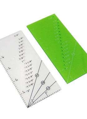Seam Ruler Quilting Seam Guide Ruler For 1/8 Inch To 2 Inch