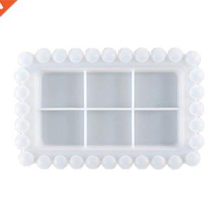 Storage Box Tray Beaded Mold Fruit Resin Rectangular Epoxy